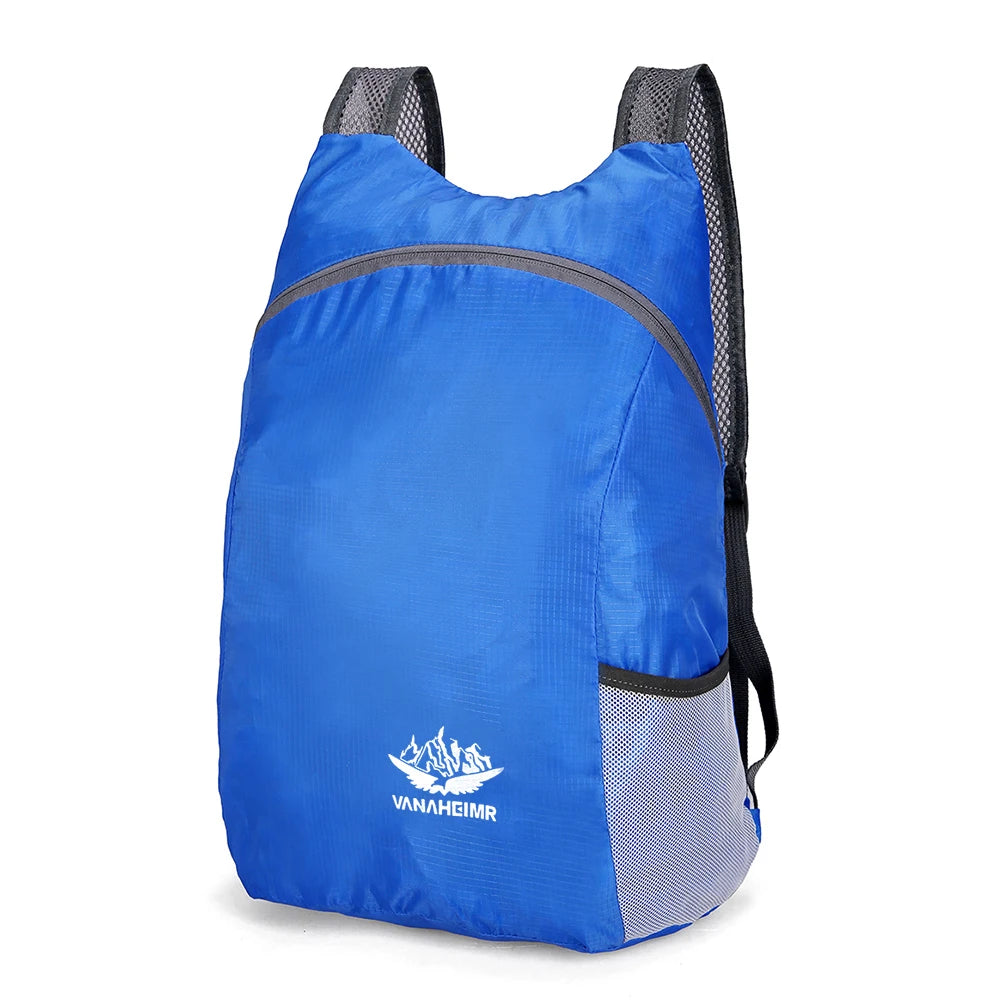 Shunmaii Lightweight Foldable Backpack — Waterproof Packable Daypack for Hiking, Camping &amp; Travel