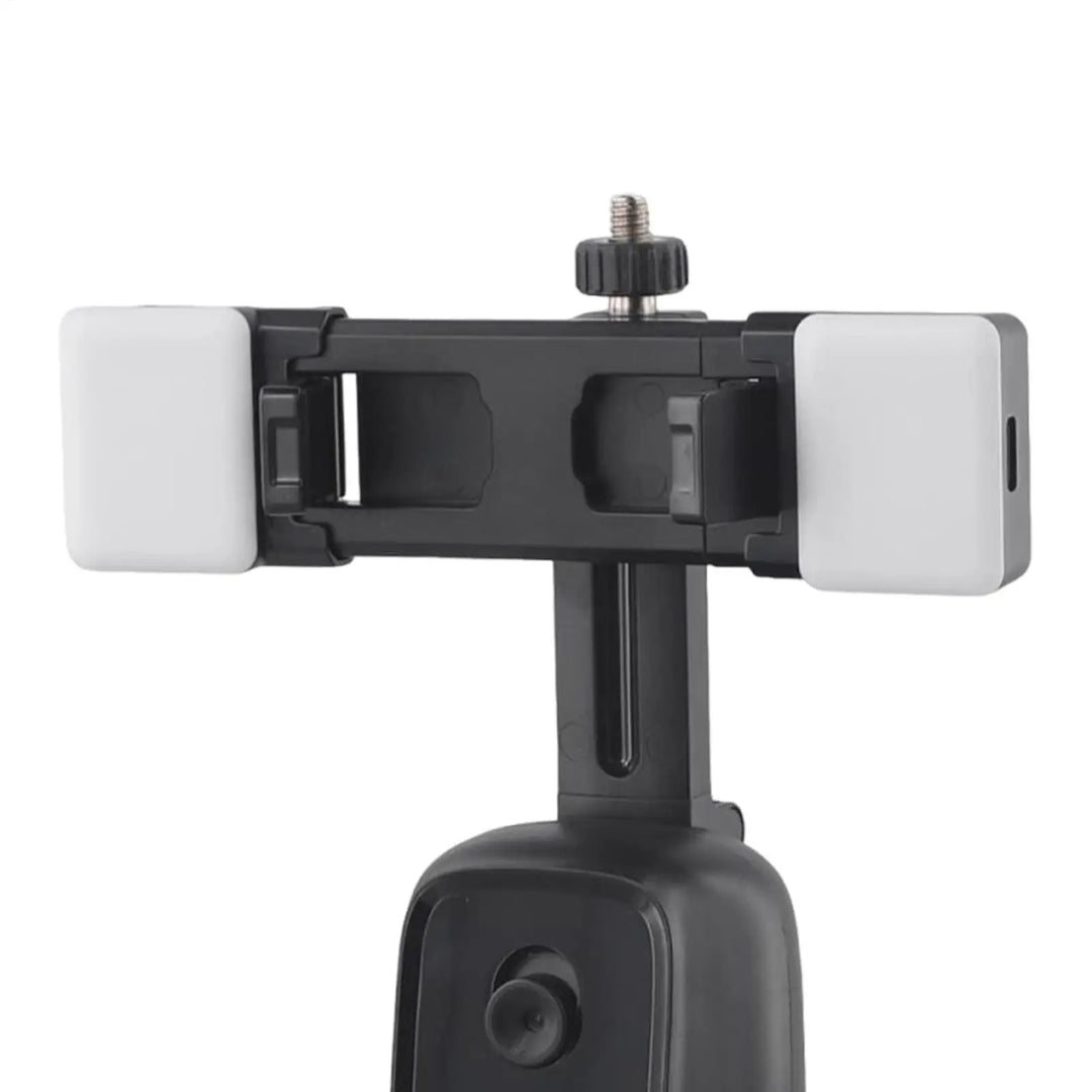 360° Auto Face Tracking Tripod – Hands-Free Phone Holder for Live Streaming &amp; Video Recording
