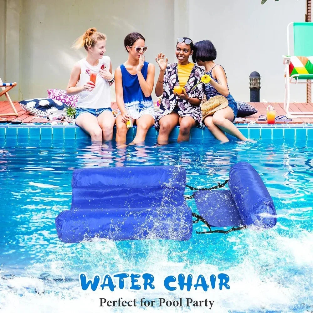 Inflatable Foldable Lounge Chair Water &amp; Beach
