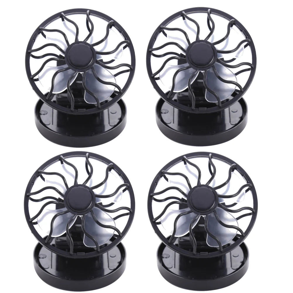 Mini Solar Cooling Fan Clip-On