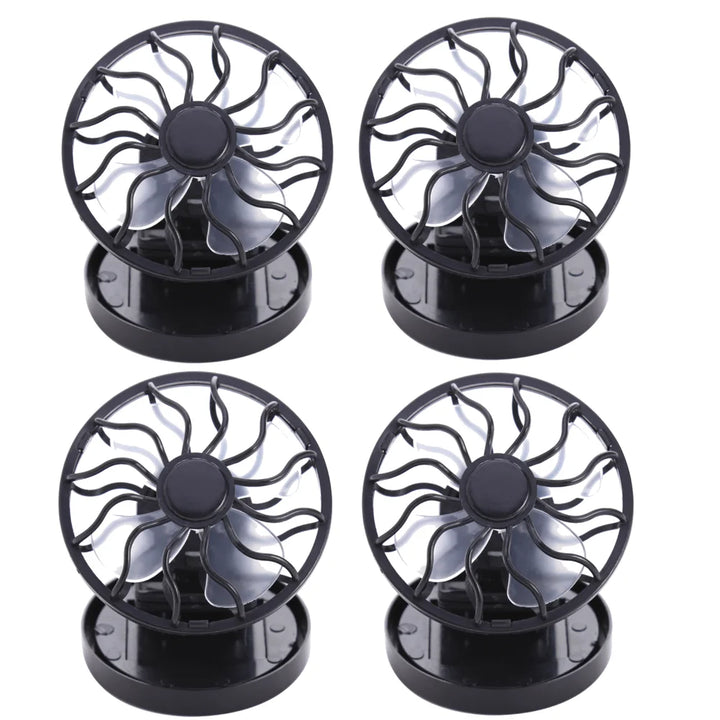 Mini Solar Cooling Fan Clip-On