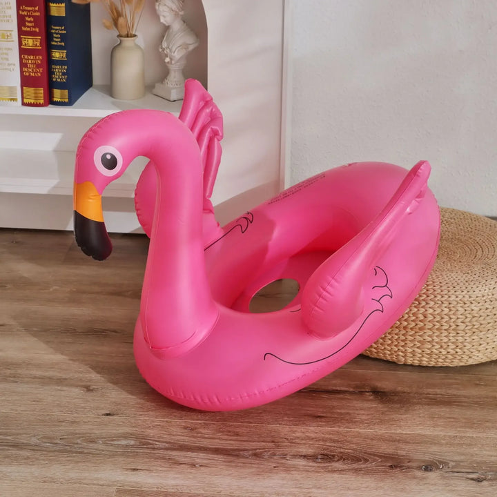 Animal Inflatable Pool Toys Baby Swimming Ring Summer Outdoor Floating Seat Flamingo Pool Party Water Toys for Kids