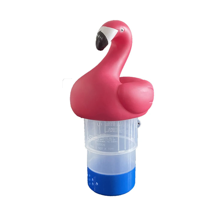 Flamingo Floating Chlorine Dispenser for Swimming Pools &amp; Spas