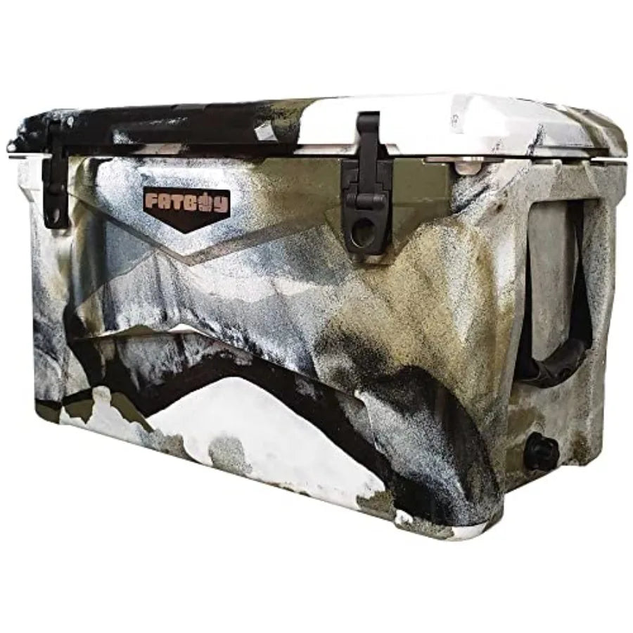 45 Quart Roto Molded Hard Sided Cooler in Desert Camo, Outdoor Adventures, Durable