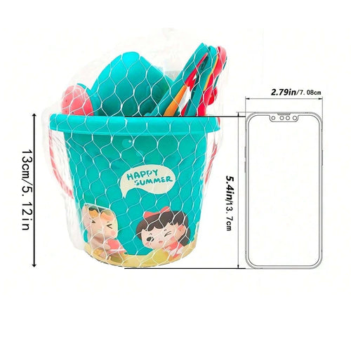 18-Piece Beach Sand Toy Set | Kids Outdoor Sand Play Tools