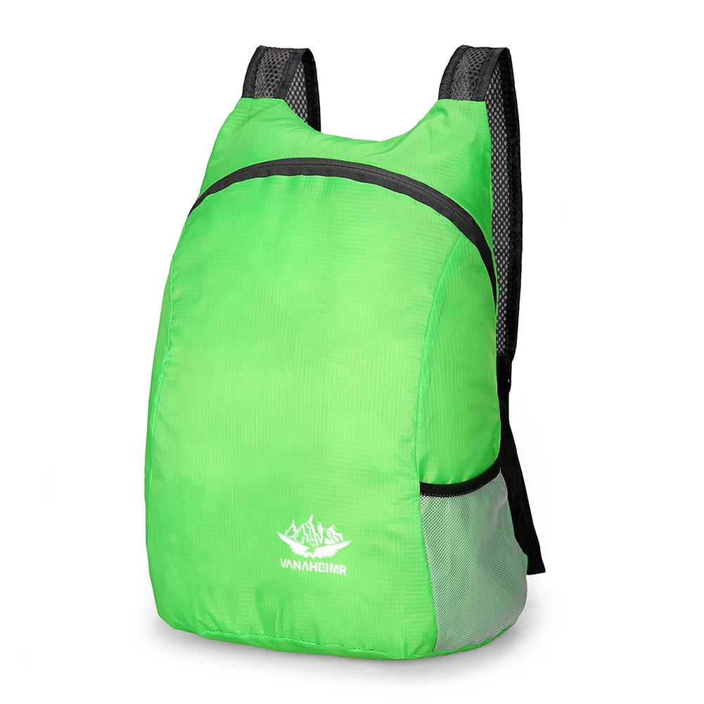 Shunmaii Lightweight Foldable Backpack — Waterproof Packable Daypack for Hiking, Camping &amp; Travel