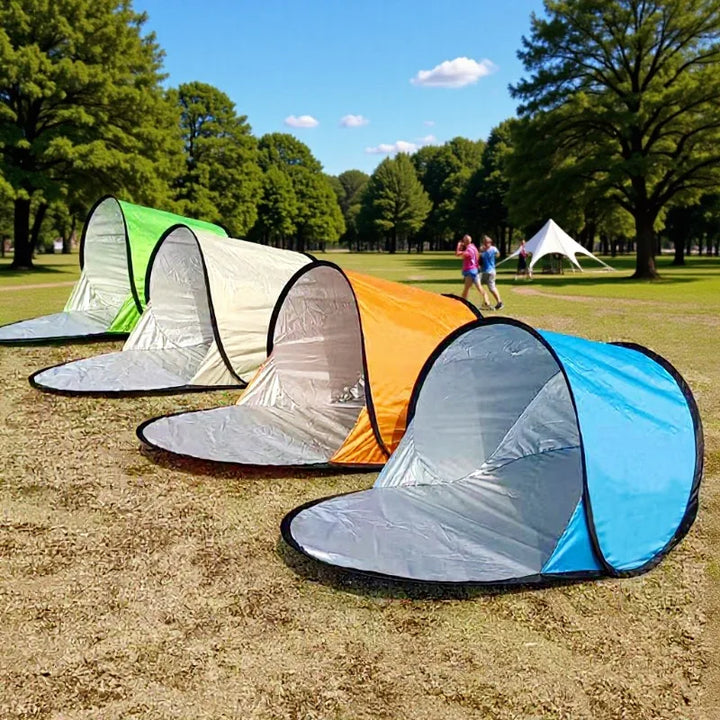Single Person Beach Tent | Fast Setup, Sun Protection &amp; Shade