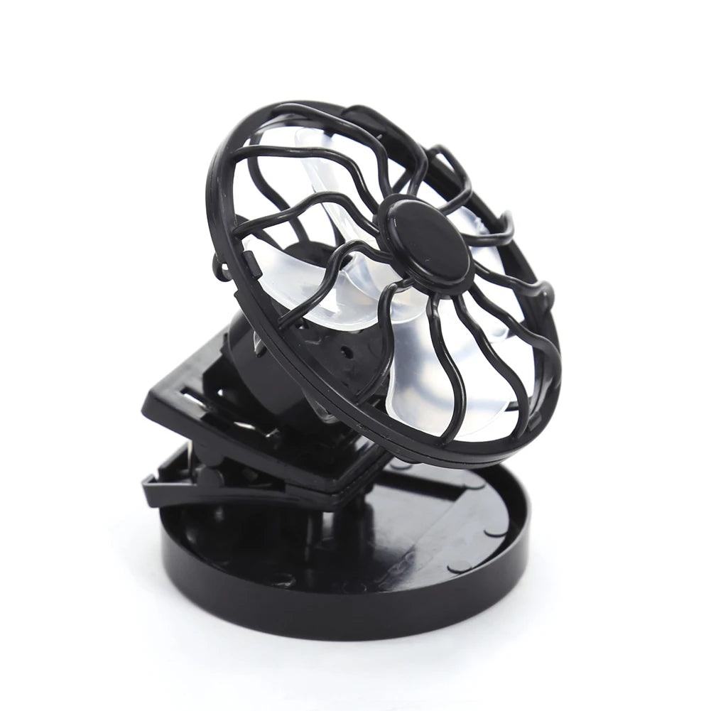 Mini Solar Cooling Fan Clip-On