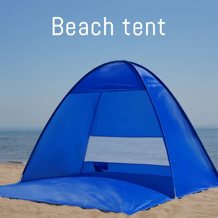 Pop-up  compact beach shade tent