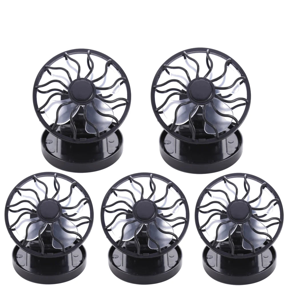 Mini Solar Cooling Fan Clip-On