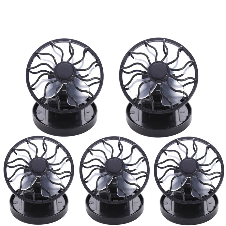 Mini Solar Cooling Fan Clip-On