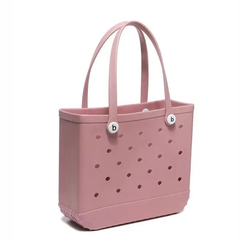 EVA Beach Bag | Large Hollow Tote Bag for Beach &amp; Travel