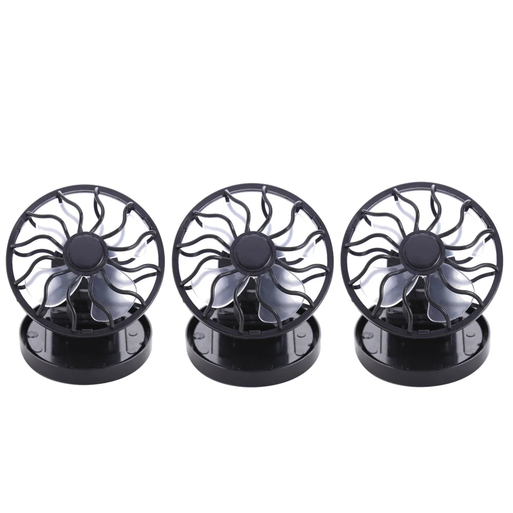 Mini Solar Cooling Fan Clip-On