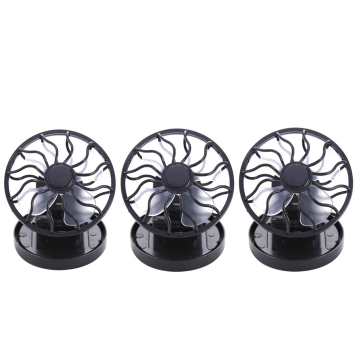 Mini Solar Cooling Fan Clip-On