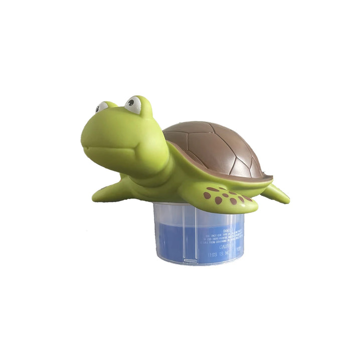 Turtle Floating Pool Chlorine Dispenser | Adjustable Release | Large Capacity