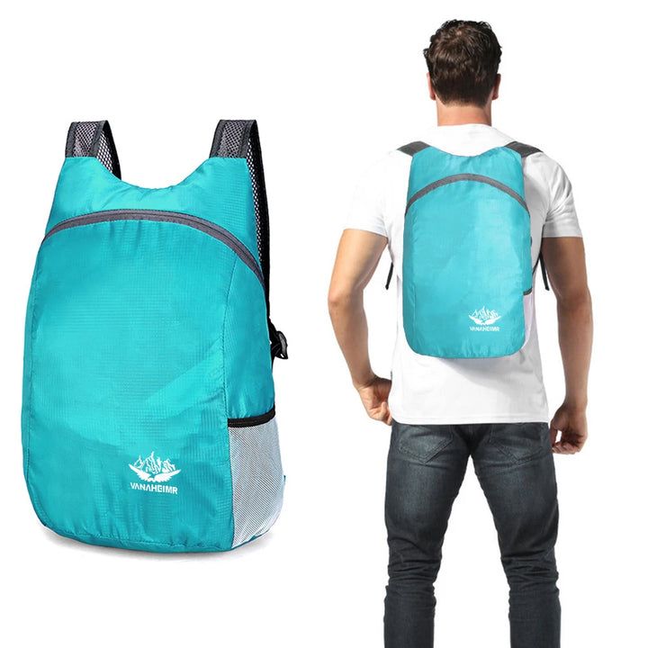 Shunmaii Lightweight Foldable Backpack — Waterproof Packable Daypack for Hiking, Camping &amp; Travel