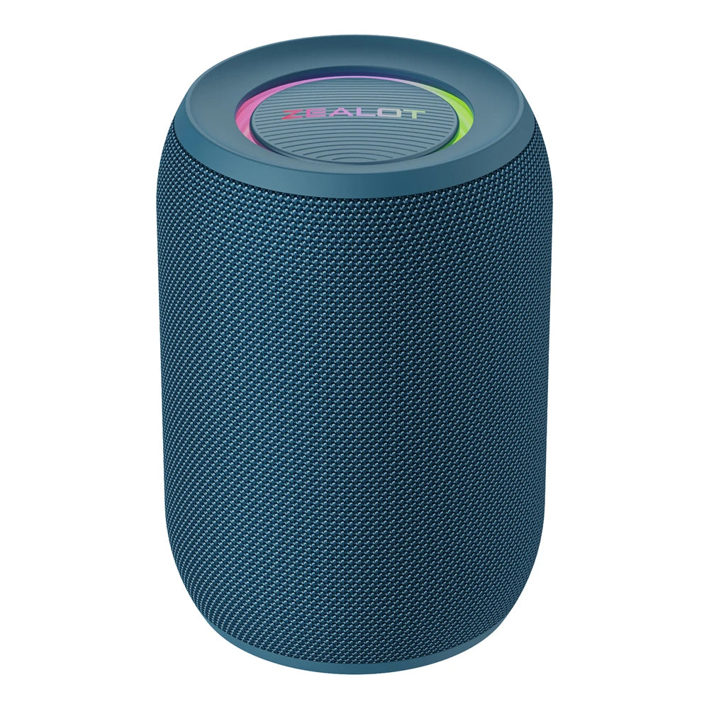 ZEALOT S32PRO Portable Bluetooth Speaker — 15W, IPX5 Waterproof, 15-Hour Playtime, Dual Pairing | 4 Colors