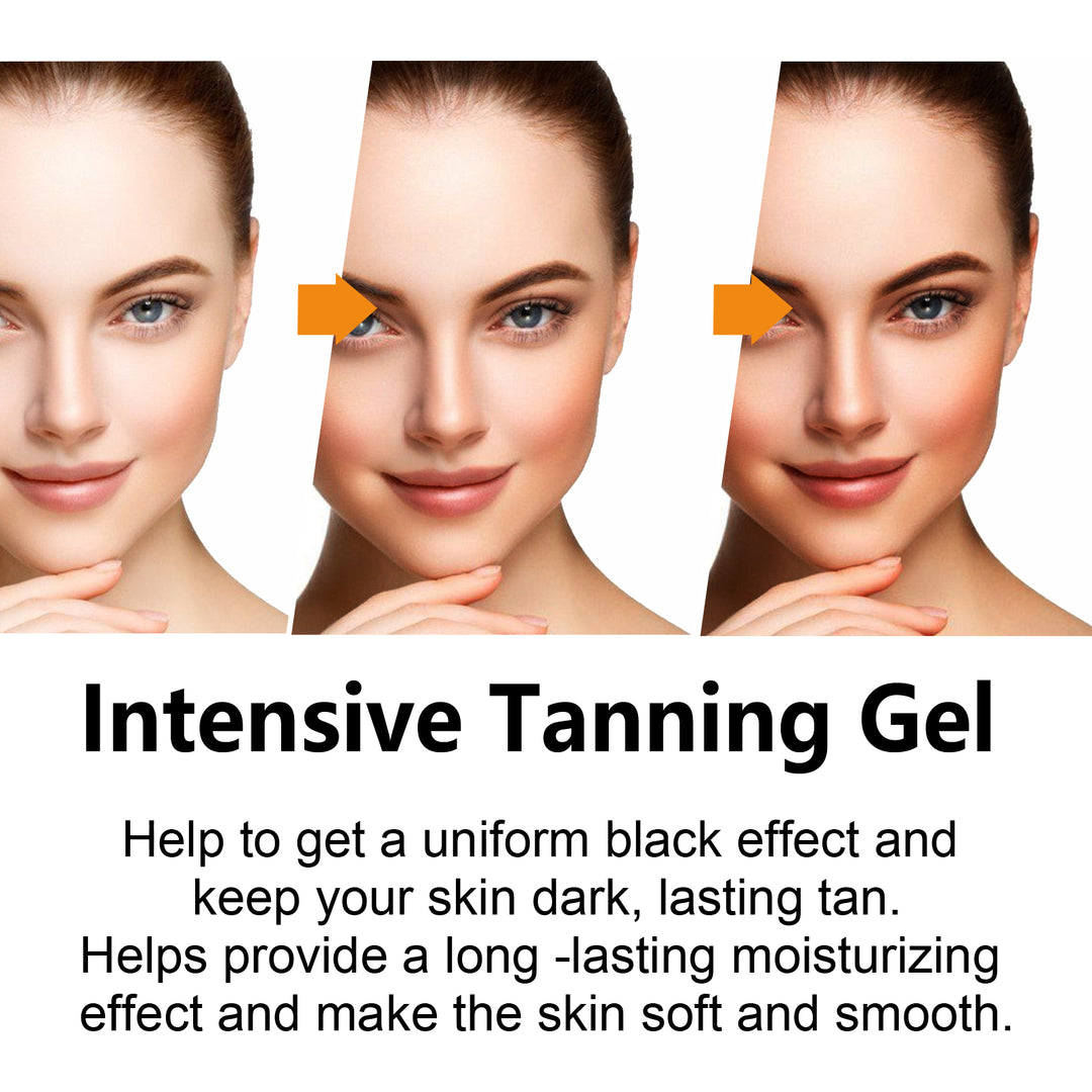 EELHOE Intensive Tanning Gel | Light &amp; Non-Greasy Beach Tanning Formula