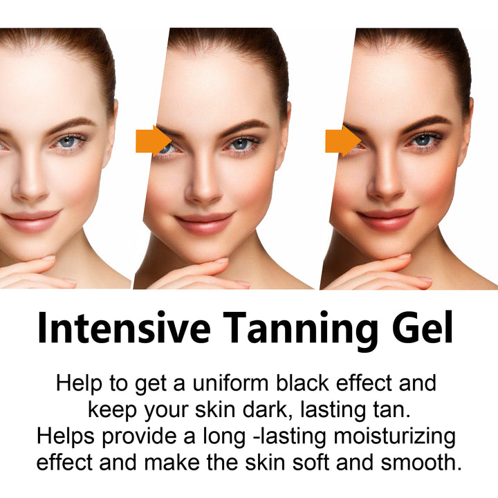 EELHOE Intensive Tanning Gel | Light &amp; Non-Greasy Beach Tanning Formula