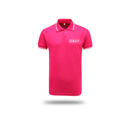 Custom Short Sleeve Polo Work T-Shirts for Summer