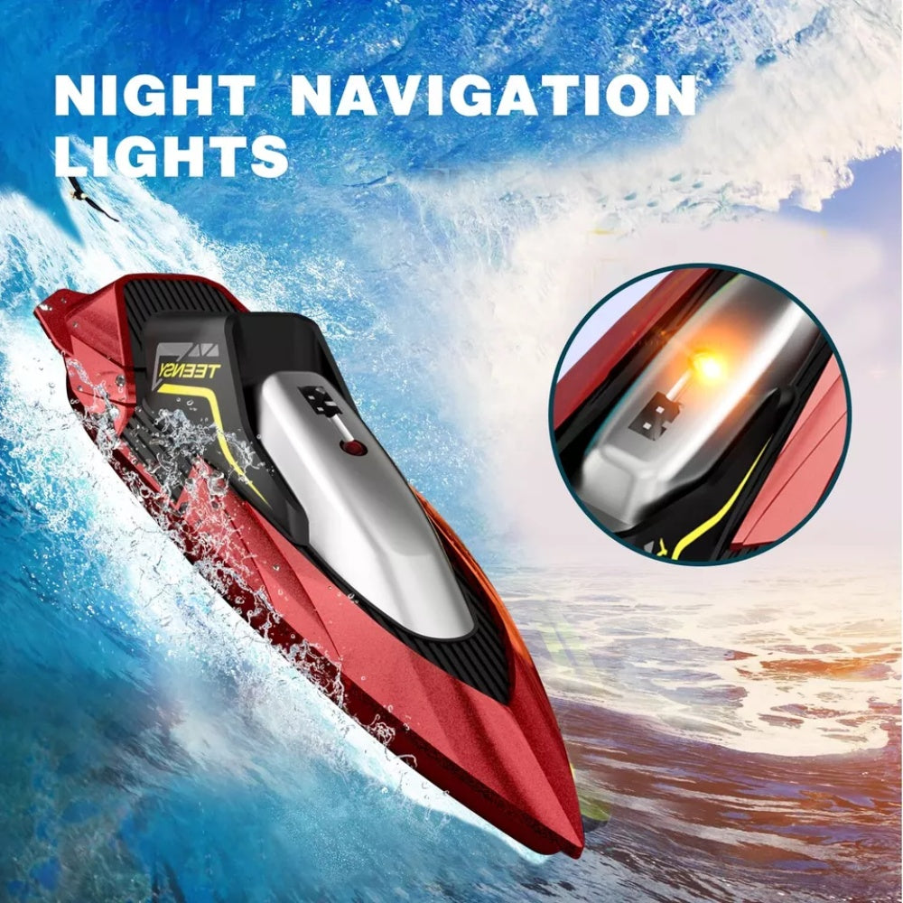 S5 Remote Control Boat for Pools &amp; Lakes | 20 MPH | 2.4GHz | Self-Righting RC Boat