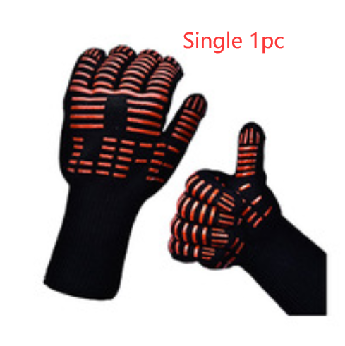 High Temperature Fireproof Barbecue Baking Gloves