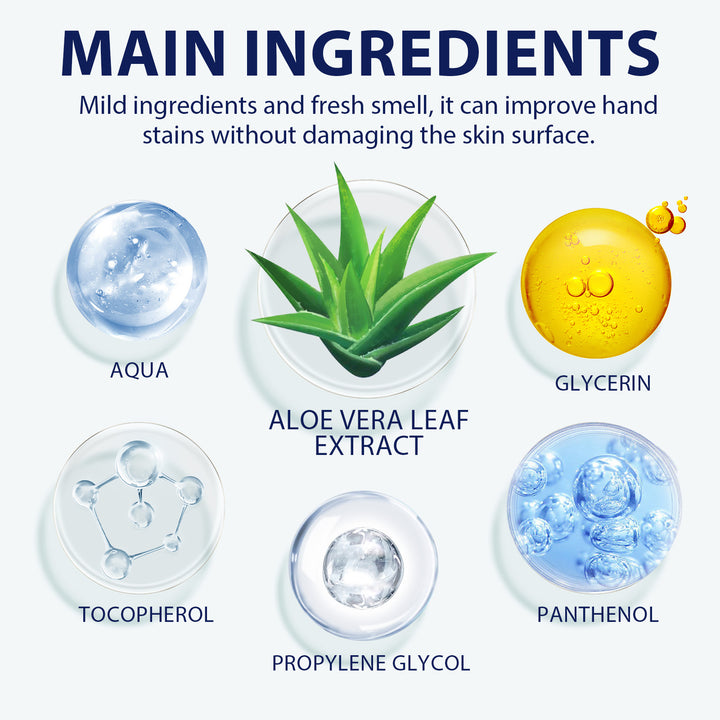 OceAura Aloe Vera Gel | Hydrating After-Sun Moisturizer for Hands &amp; Skin