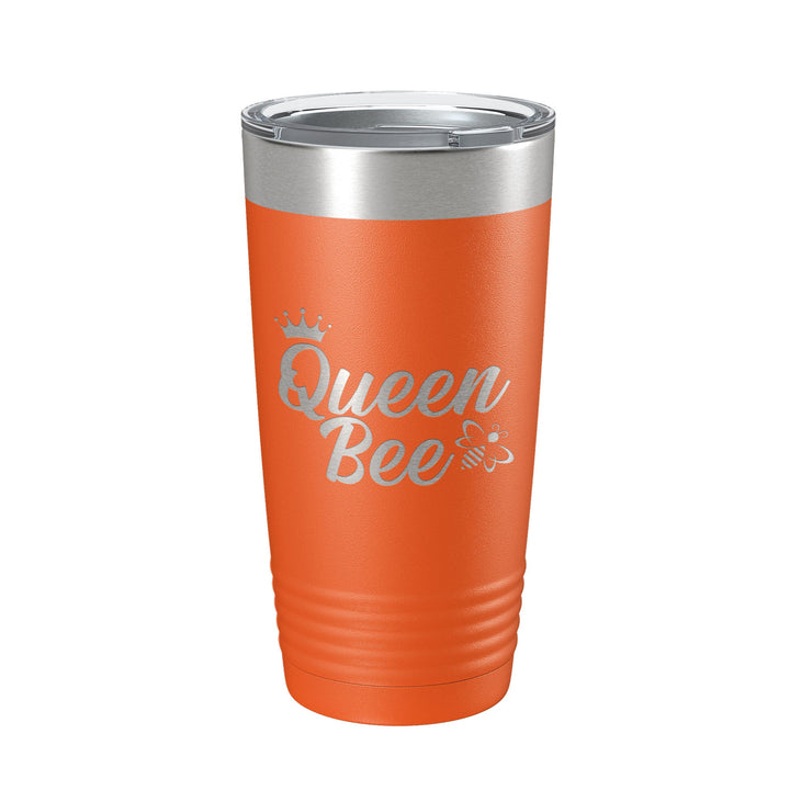 Queen Bee Tumbler Travel Mug Gift Insulated Laser Engraved Coffee Cup 20 oz-4