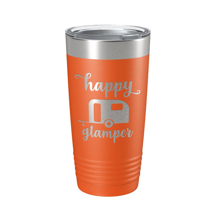 Happy Glamper Tumbler Travel Mug Insulated Laser Engraved Coffee Cup 20 oz-17