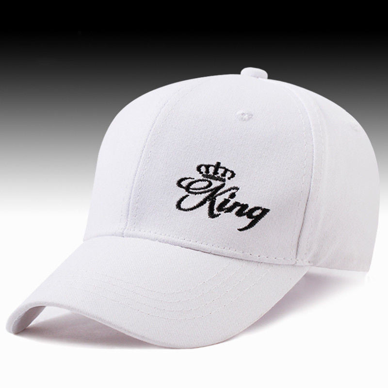 King N Queen Crown Embroidered Baseball Caps Set