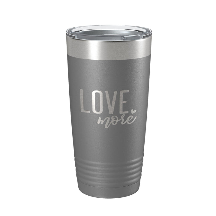 Love More Tumbler Travel Mug Insulated Laser Engraved Coffee Cup 20 oz-16