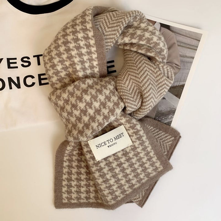 Thick Knitted Double-sided Women&