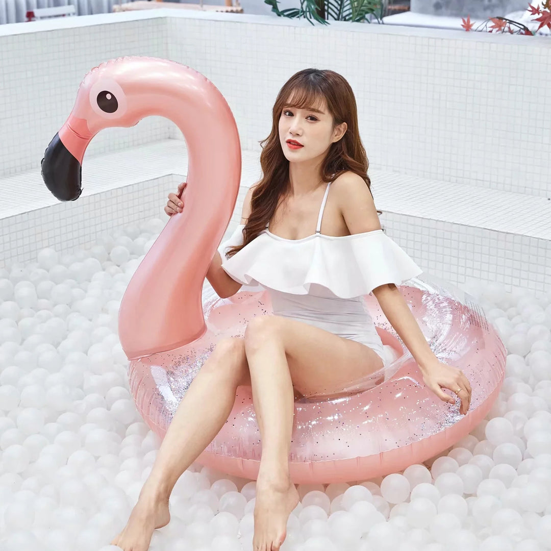 Flamingo Inflatable Pool Float Ring