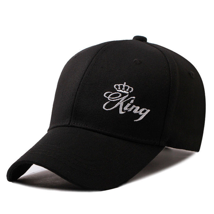 King N Queen Crown Embroidered Baseball Caps Set