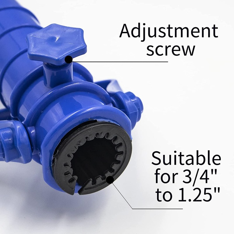 Adjustable Beach Umbrella Base with Ground Plug Anchor