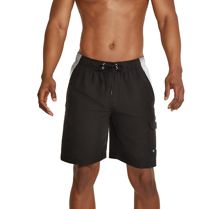 Speedo Mens Standard Swim Trunk Knee Length Marina Sport Volley Asphalt SM