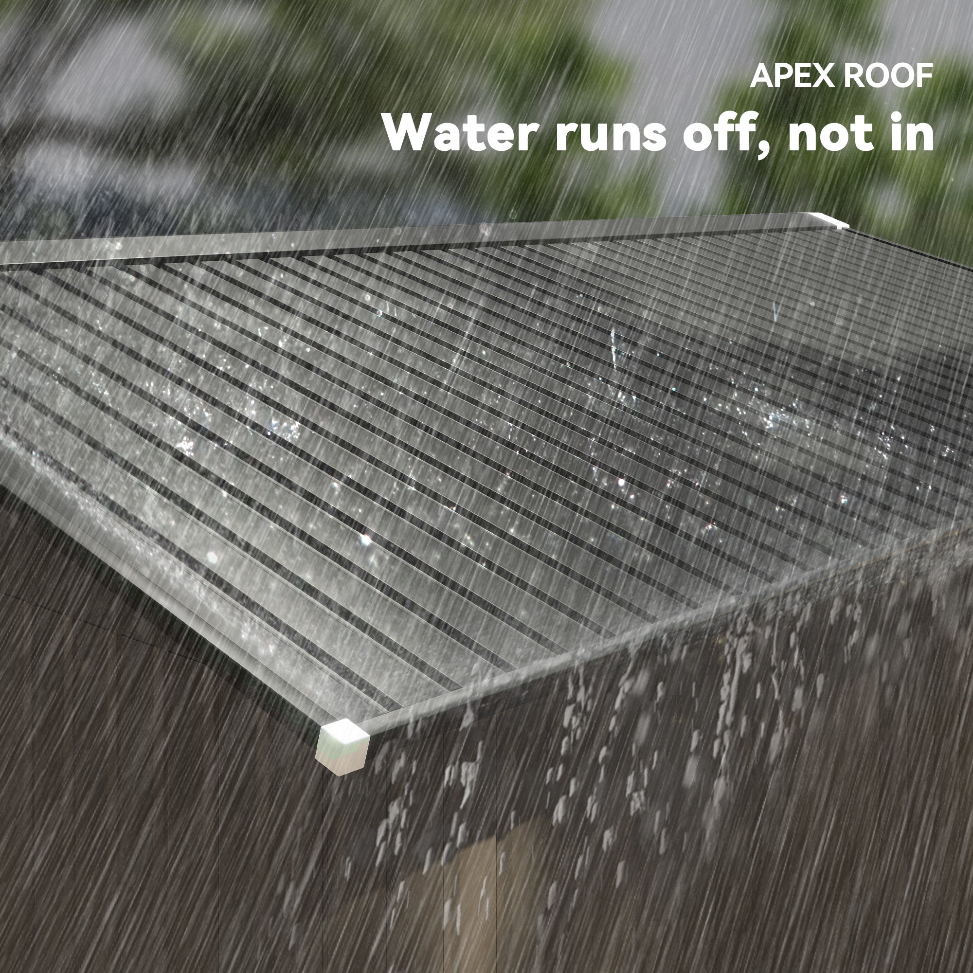 Garden Metal Shed, Storage Shed Utility Storage with Double Locking Doors for Bike, Yard Tools, Brown