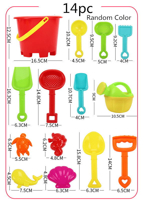 Beach Bucket Toy Set for Sand Play