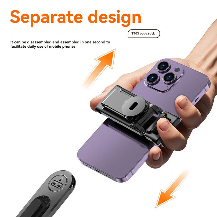 Selfie Stick Tripod with Fill Light – Extendable Phone Stand with Wireless Remote