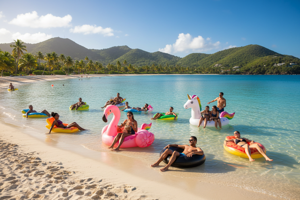 Beautiful Beach at Magens Bay