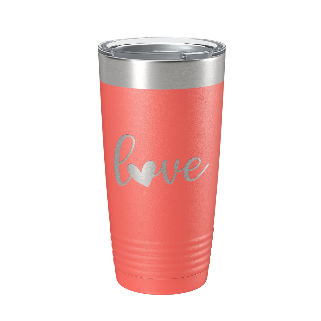Love Tumbler Travel Mug Insulated Laser Engraved Coffee Cup 20 oz-20