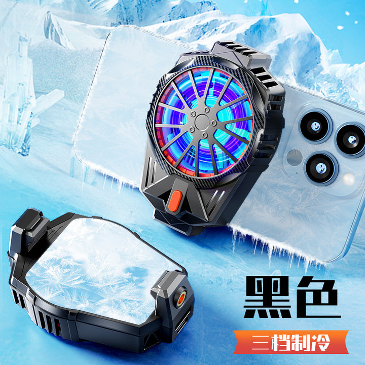 Magnetic Back Clip Phone Cooler with Digital Display