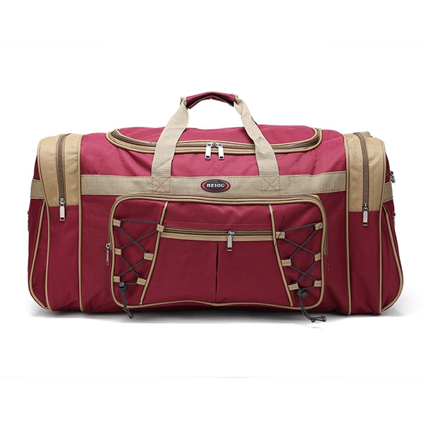 Foldable Canvas Travel Bag with Large Capacity