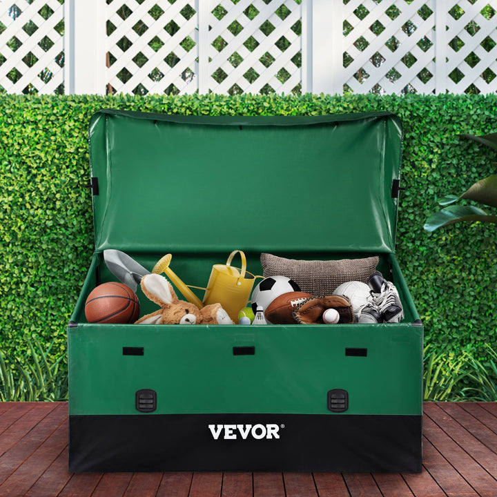 Outdoor Storage Box Patio Deck Box 230 Gallon Waterproof PE Tarpaulin