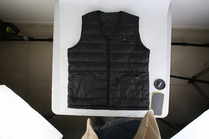 USB Heated Vest with 10 Heating Pads – Men &amp; Women