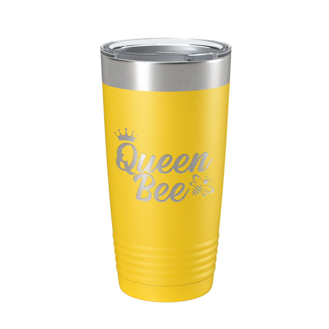 Queen Bee Tumbler Travel Mug Gift Insulated Laser Engraved Coffee Cup 20 oz-19