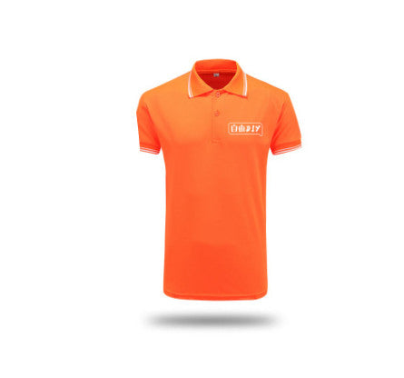 Custom Short Sleeve Polo Work T-Shirts for Summer
