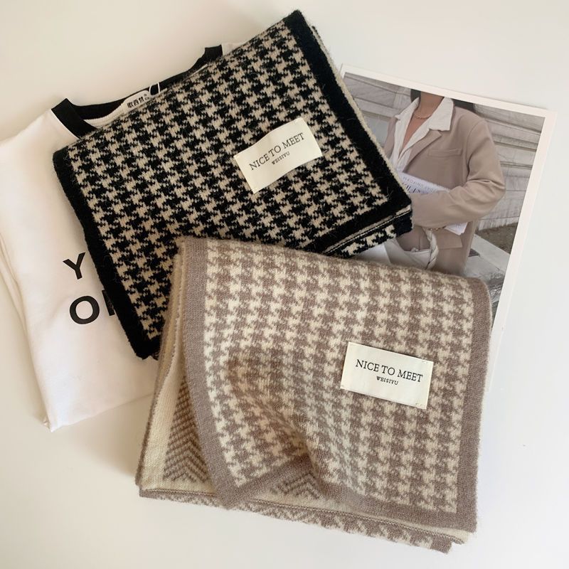 Thick Knitted Double-sided Women&