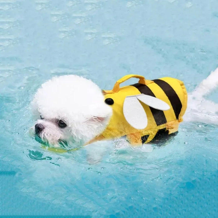 Dog Life Vest &amp; Safety Swim Jacket