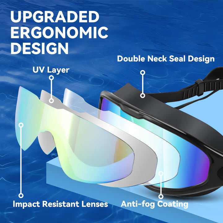 Swimming Goggles Set – 2 Pairs